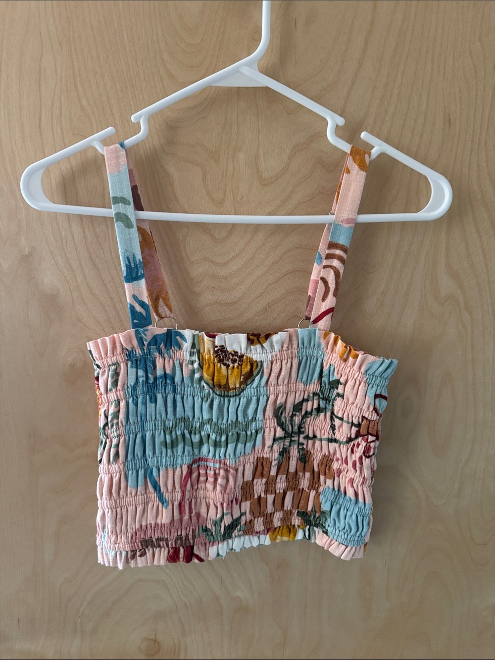 NWT Paper Heart Linen Blend Tank Top